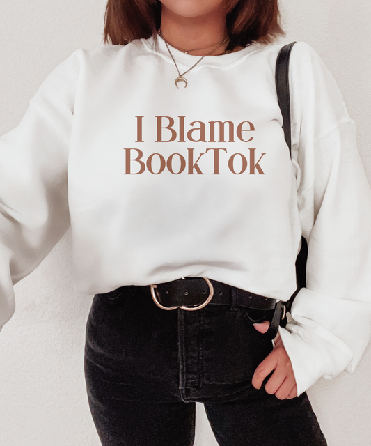 I Blame BookTok Crewneck