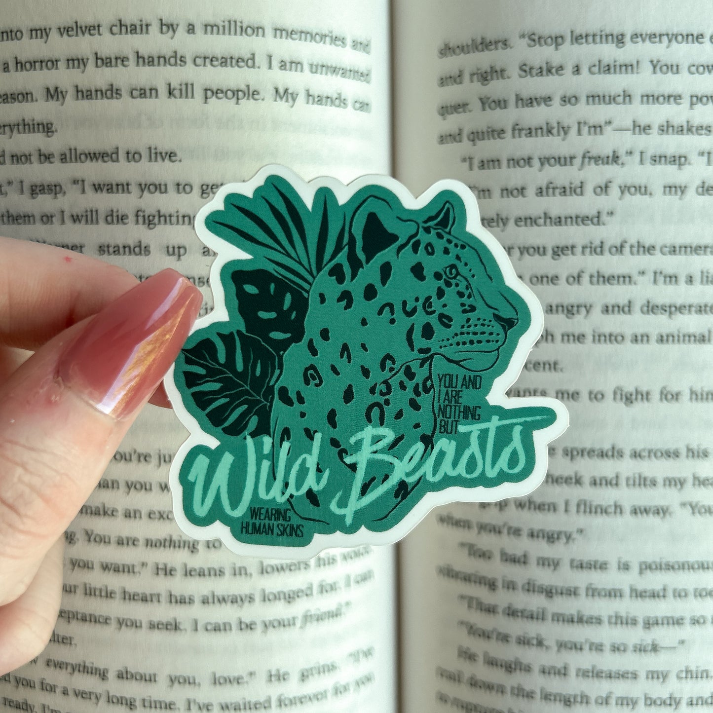 Wild beasts sticker