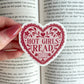 Hot girls read sticker