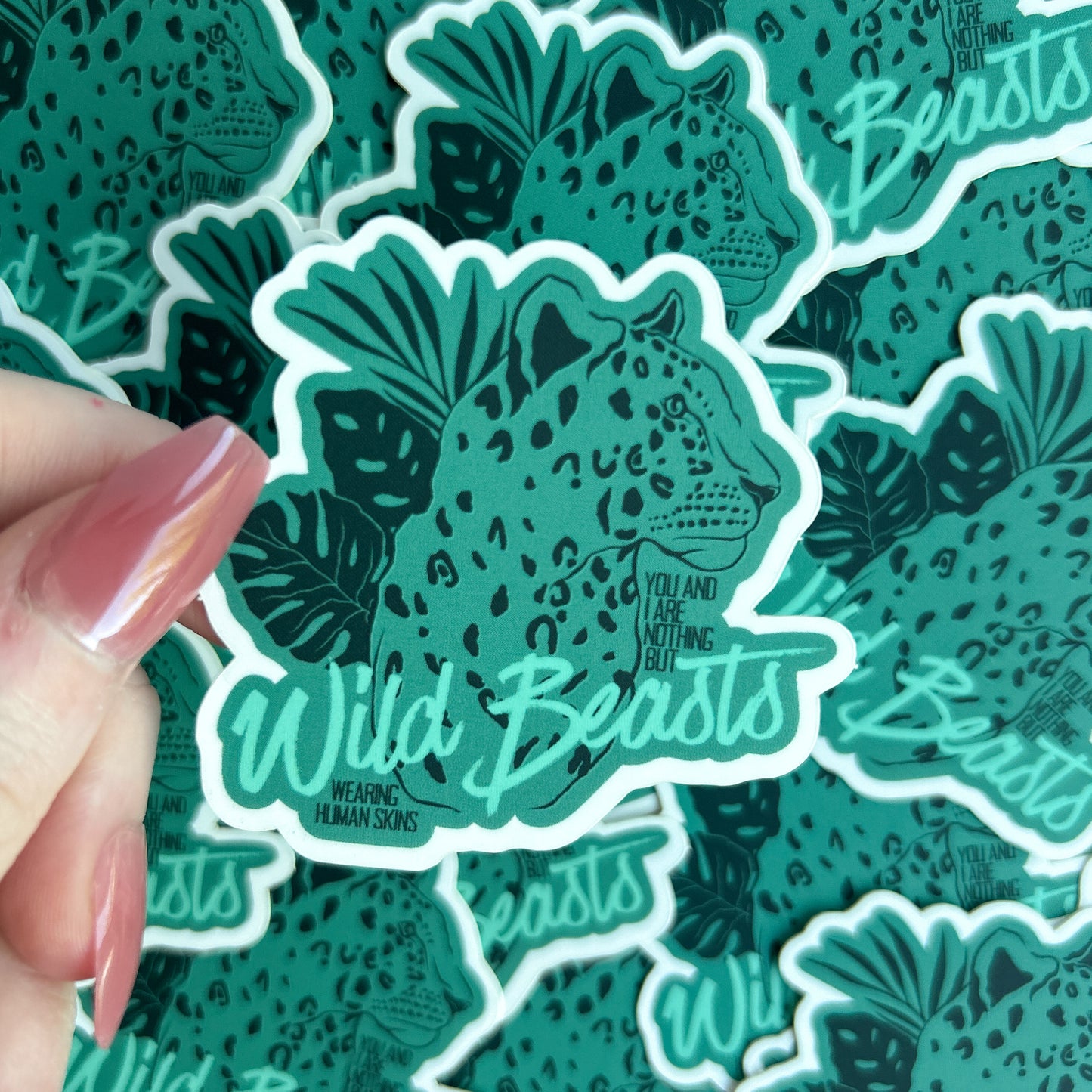 Wild beasts sticker