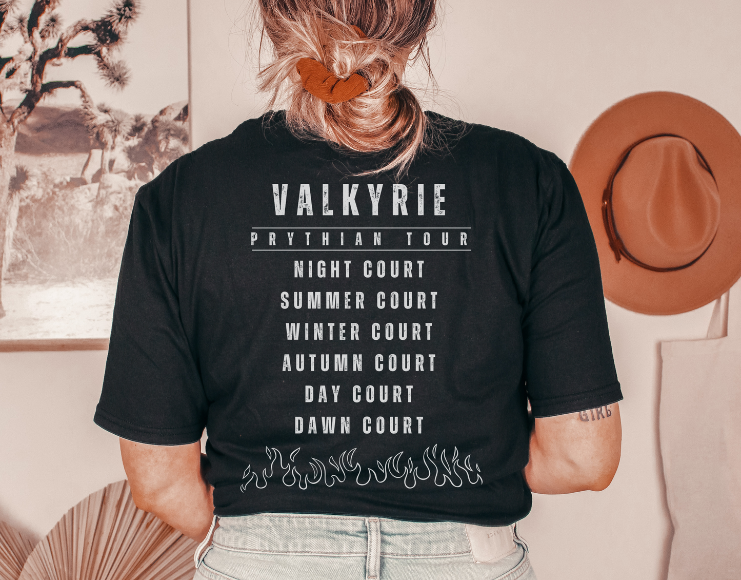 Valkyrie band tour T-shirt