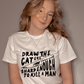 Draw the cat eye t-shirt